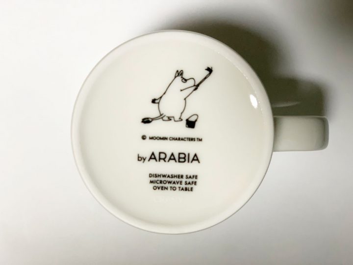 2019年8月9日 のムーミンの日に用意されたスリープ・ウェル（Sleep well） 《アラビア＆ムーミンマグカップ》 | たばねたブログ